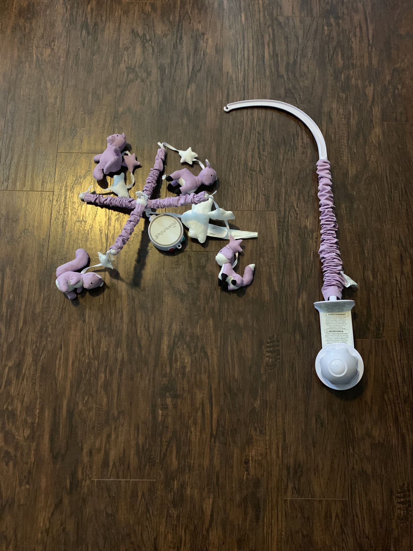 Peanut Shell Purple Mobile (gently used)
