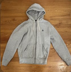 polo grey hoodie