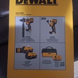 DEWALT DRILL SET COMBO