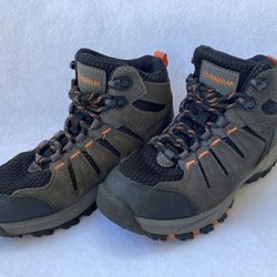 Leather Hiking Boots Kids Size 1
