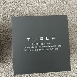 Solid Black Tesla Paint Repair Kit 