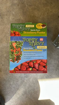 Upside Down Strawberry Planter