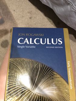 Calculus Single Variable