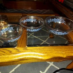 Pyrex Bowls Blue Ribbon