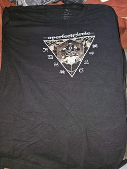 A Perfect Circle Black Band Tee Size XL