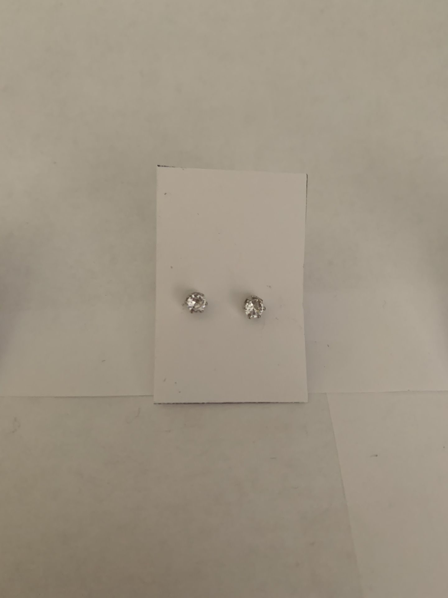 Cubic zirconium earrings