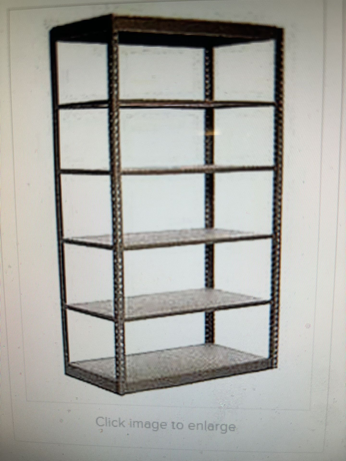 48x18x84 Metal Shelving Unit