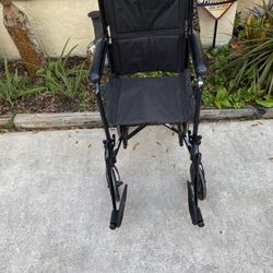 Light Weight Transport Chair 16 Inches Wide