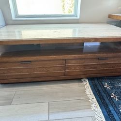 Tommy Bahama - Ocean Club Solstice Cocktail Table With Stone Top