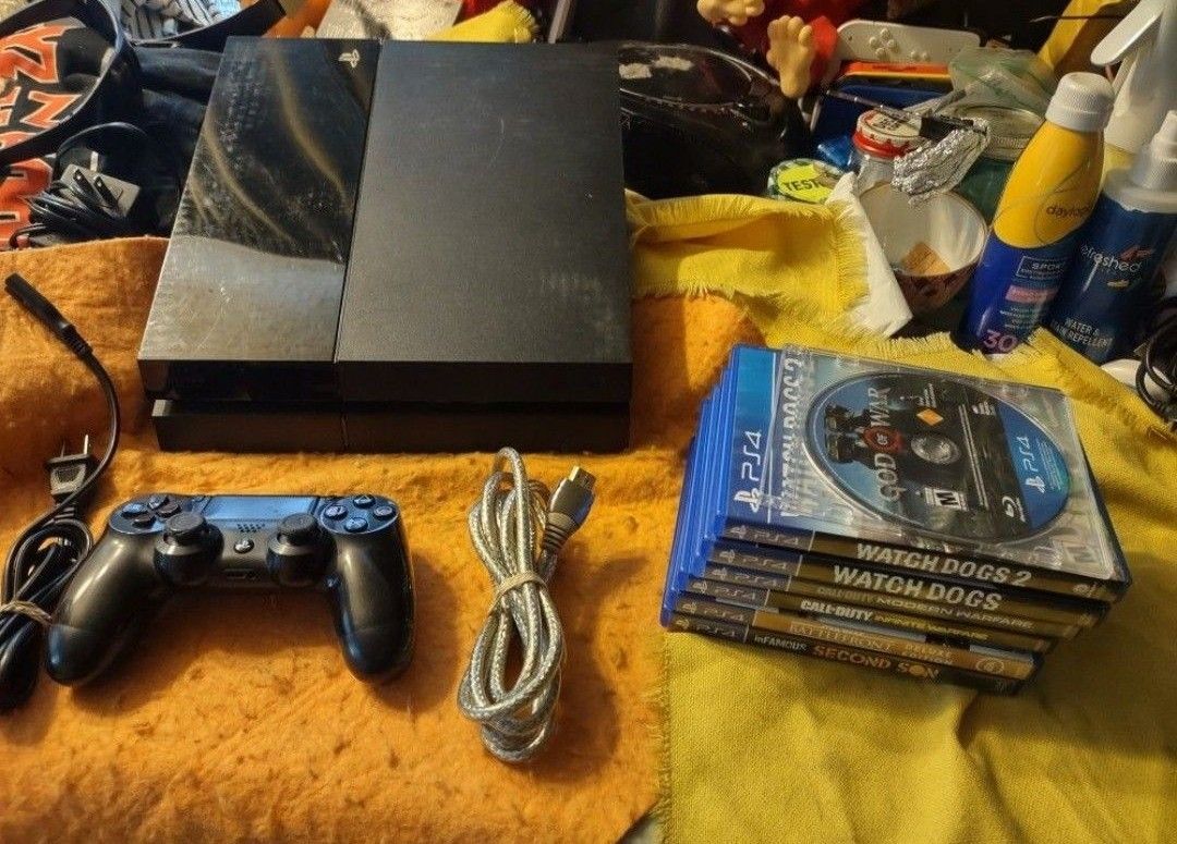 PS4 Bundle Seven Games One Controller Tested Works Amazing Will Not Separate