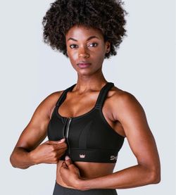 FREE SHEFIT Ultimate Sports Bra for Women, High Impact Sports Bra Size Luxe & Medium