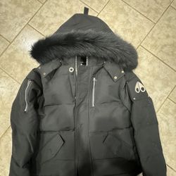 Moose Knuckles Black Parka