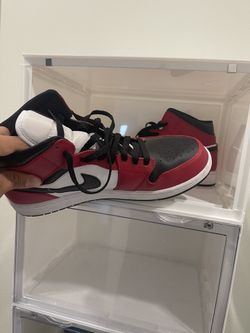 Jordan 1 Mid Chicago Toe Size 12