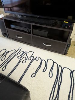Dark Brown Tv Stand Great Condition