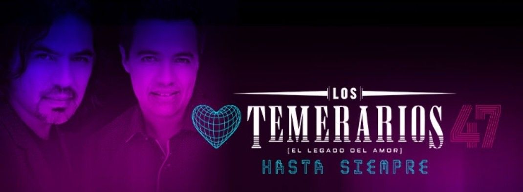 4 Tickets For Los Temerarios SAP CENTER SAN JOSE For Friday July 26,2024