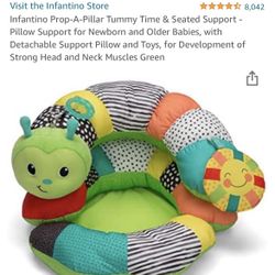 Infantino Prop-A-Pillar Tummy Time & Seated Support - Pillow Support