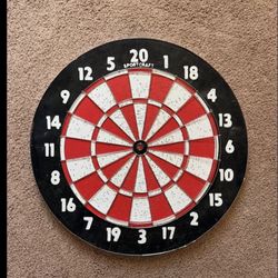 Dart Board And Darts