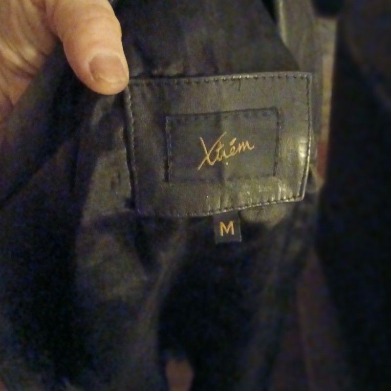 Black Ginuine Leather Jacket