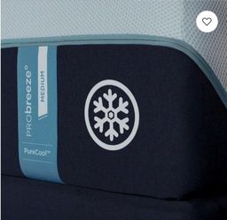 Full size temporpedic probreeze cool gel with Boxpring free Delivery