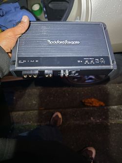 Rockford fosgate car amplifier