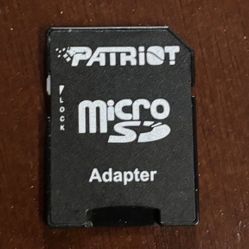 MICRO SD 32G & ADAPTER 