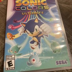 Sonic Colors Ultimate Nintendo Switch 