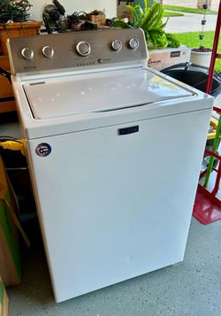 Maytag top load washing machine