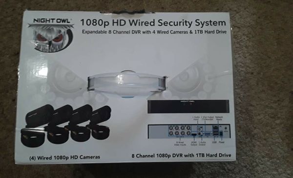 night owl 1080p hd wired security system