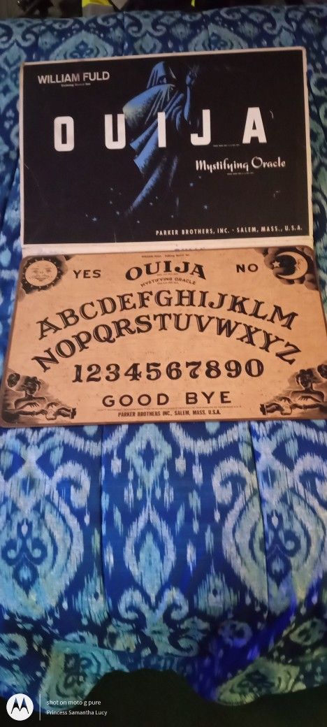 1974 Parker Brothers Ouija Board W Box
