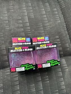 Needoh Glitter Glow Cube