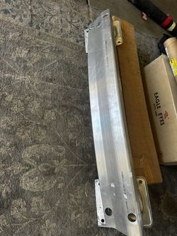 Tesla model 3 rear bumper reinsforcement bar impact