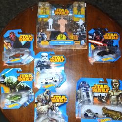 COLLECTIBLE STAR WARS 

-ASKING JUST 85 FOR EVERYTHING SHOWN 