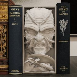 Jeepers Creepers Book Nook Bookend Fantasy Horror Decor Literature Halloween