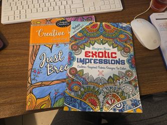 $5 For 2 Adult Coloring Bk 60+ Pgs 