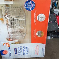 Pet Pen And Gate 