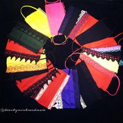 DECORATIVE FACE MASKS