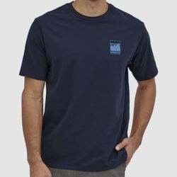 Patagonia MEN'S ALPINE ICON ORGANIC PILOT COTTON T-SHIRT size S