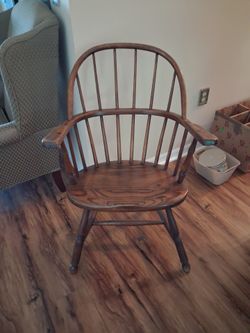 Vintage Windsor Arm Chair Wood