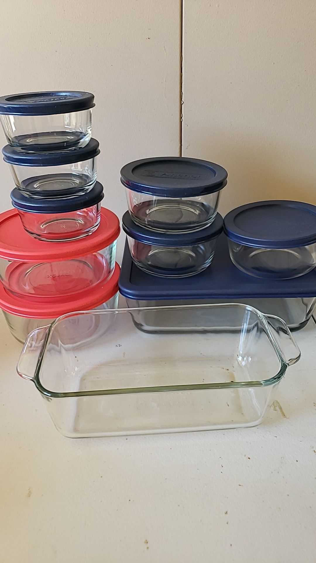 Pyrex & Anchor glassware