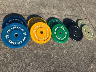 PR Lifting Bumper Plate Set