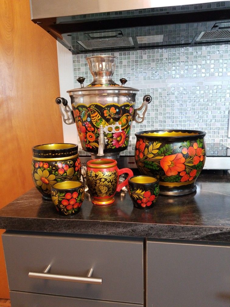 Vintage USSR TEAPOT KETTLE ( Samovar)