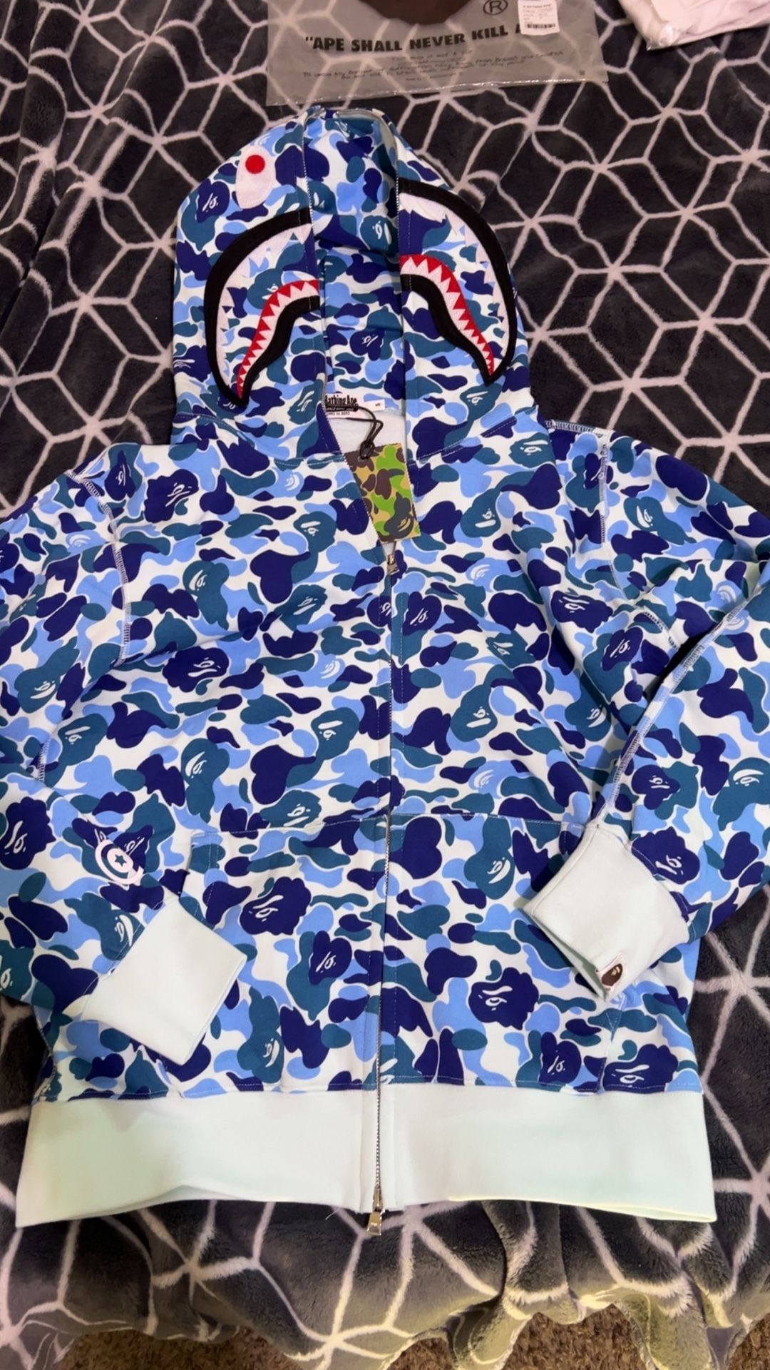 BAPE ABC Camo Shark Full Zip
