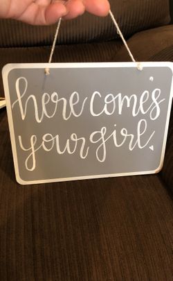 Wedding sign