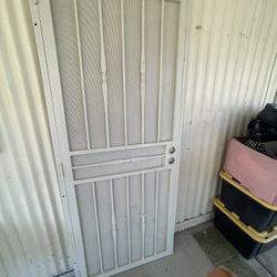 Metal Security Screen Door