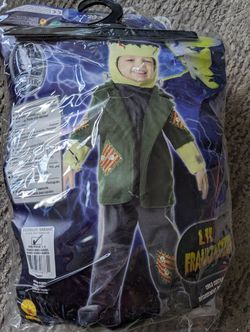 Little Frankenstein Toddler Costume (Size 2-4)