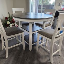 Brand New Dining Set 5 Pcs Round Counter Height $399