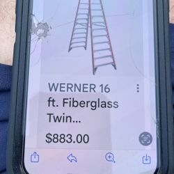 16 Foot Werner A Frame Ladder