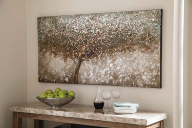 New Hand Painted Oil Canvas Large Very Nice