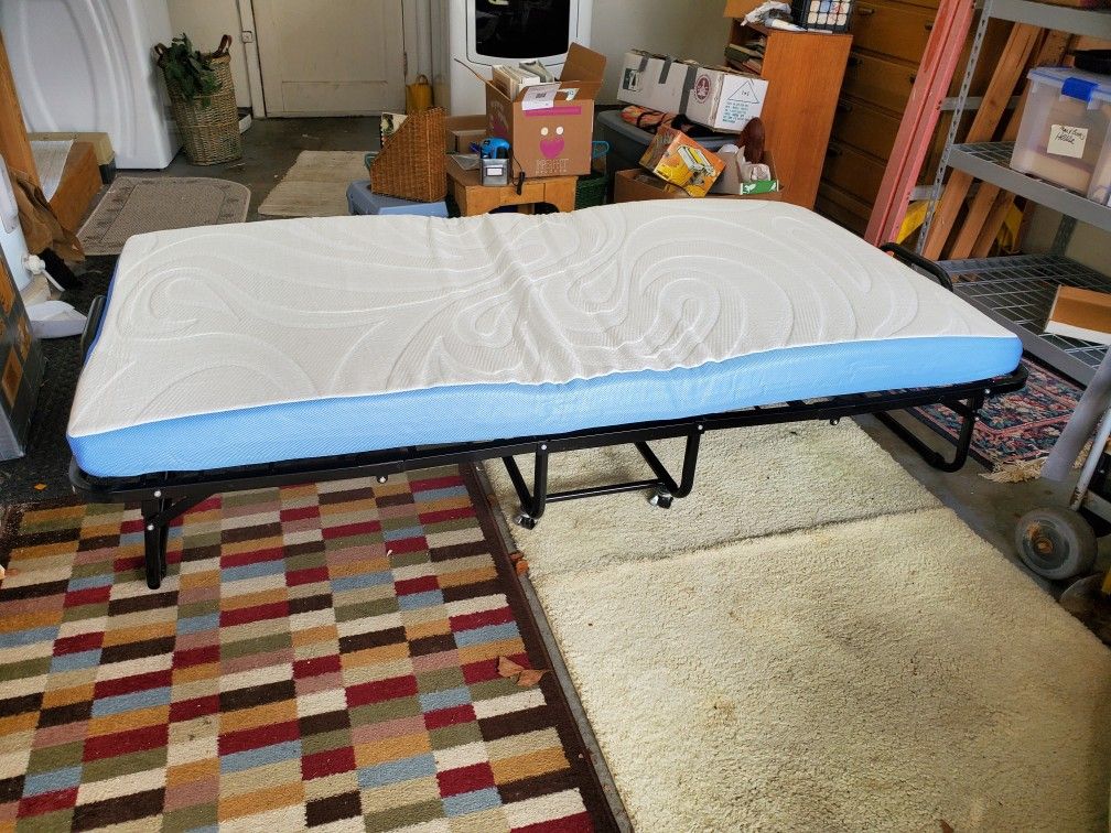 Twin size fold up bed