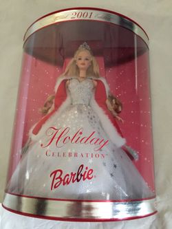 2001 holiday celebration Barbie